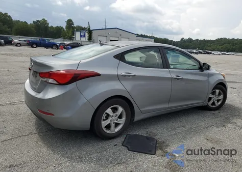 2014 Hyundai Elantra Se z USA, uszkodzony, nr VIN KMHDH4AE3EU026020